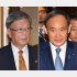 沖縄県の翁長知事（左）と菅官房長官／（Ｃ）日刊ゲンダイ