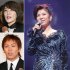 左から時計回りに、今井絵理子、狩野英孝、八代亜紀（Ｃ）日刊ゲンダイ