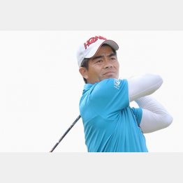 梁津萬選手は中国を代表するプロゴルファー（Ｃ）共同通信社