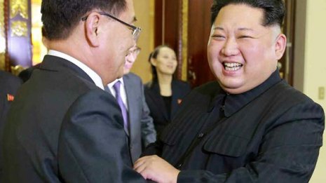 韓国使節団と晩餐会 金正恩のシナリオ通りに事は進むのか