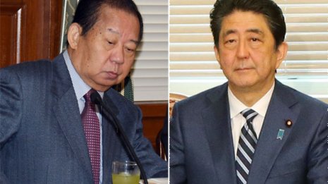 支持率急落で5月総辞職説…二階幹事長が“安倍首相切り”へ