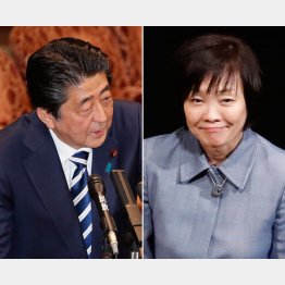 安倍首相と昭恵夫人（Ｃ）日刊ゲンダイ