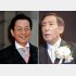 水谷豊（左）と故・藤田まこと／（Ｃ）日刊ゲンダイ