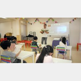 YES International School横浜校の授業風景（提供写真）