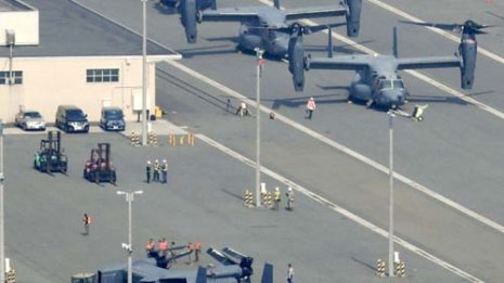 安全は眼中になし オスプレイ横田配備で東京が北の標的に