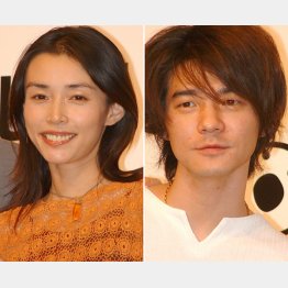 中嶋朋子と吉岡秀隆（Ｃ）日刊ゲンダイ