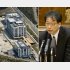加計学園側の車で送ってもらった藤原前審議官（Ｃ）共同通信社