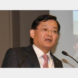 東芝の車谷ＣＥＯ（Ｃ）日刊ゲンダイ