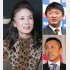 左から時計回りで小柳ルミ子、武田修宏、前園真聖（Ｃ）日刊ゲンダイ