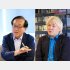 二木啓孝と津田大介氏（Ｃ）日刊ゲンダイ
