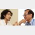 水野祐氏と二木啓孝（Ｃ）日刊ゲンダイ