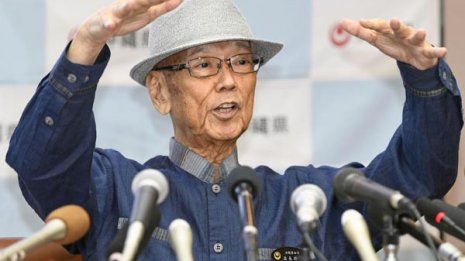 翁長知事の辺野古埋め立て承認の撤回は沖縄県民の意思