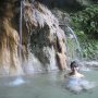 小川温泉元湯の天然洞窟野天風呂は“ハウルの動く城”のよう