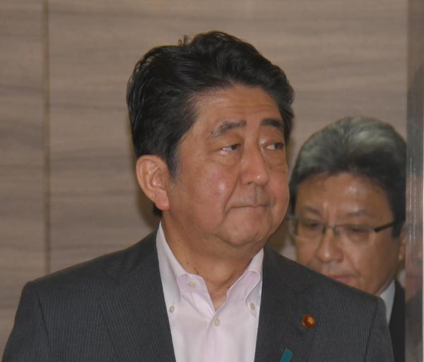 安倍首相（Ｃ）日刊ゲンダイ