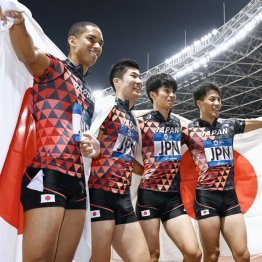 アジア無敵の400mリレー サニブラウンは東京で“落選”危機