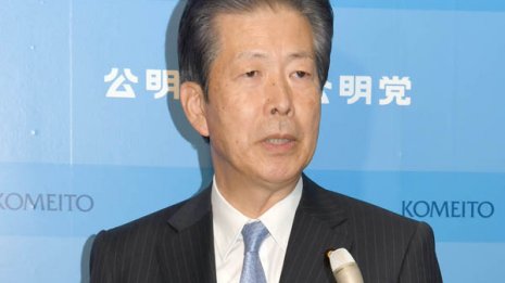 公明・山口代表 沖縄推薦候補の「辺野古語らず」に理解