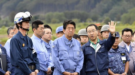 総裁選中とは大違い 首都圏に台風直撃も安倍首相ダンマリ