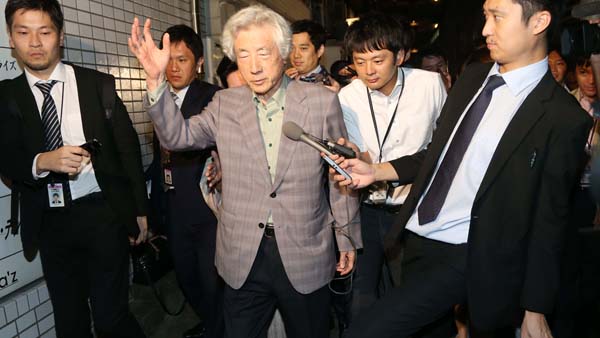 赤坂の料亭で会合を開いた小泉純一郎元首相（Ｃ）日刊ゲンダイ