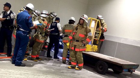 豊洲開場直後ターレから出火…いきなりボヤで不安な幕開け