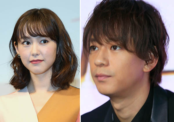 三浦翔平、桐谷美玲夫妻（Ｃ）日刊ゲンダイ