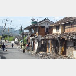 ２０１６年の熊本地震では甚大な被害が（Ｃ）日刊ゲンダイ