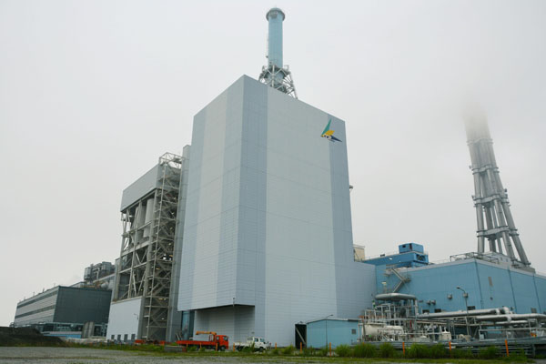 福島県にある石炭ガス化複合発電（Ｃ）共同通信社