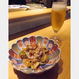 合う酒＝ビール（Ｃ）日刊ゲンダイ