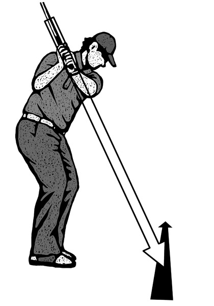 シャフトを立てる秘密 トップは手元を胸の正面に上げる ゴルフ 日刊ゲンダイdigital