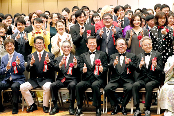 サンミュージックグループ創立５０周年記念式典（Ｃ）日刊ゲンダイ