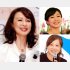 左から時計回りに、河野景子、有働由美子、水卜麻美（Ｃ）日刊ゲンダイ