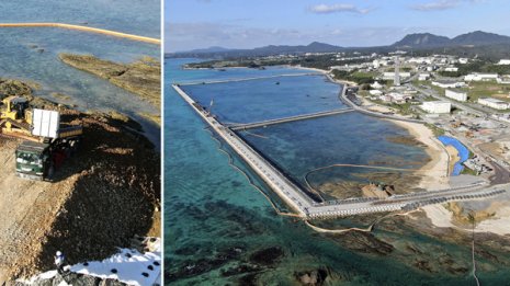 辺野古“既成事実化”急ぐ安倍政権 もう新区画埋め立て方針