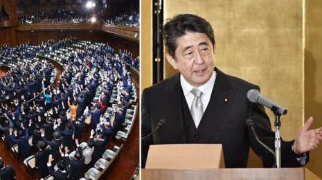 自公3分の2圧勝シナリオ 1.28通常国会“冒頭解散説”急浮上