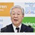 中西会長の真意は？（Ｃ）共同通信社