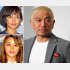 松本人志、左は上から夏菜と高橋メアリージュン（Ｃ）日刊ゲンダイ