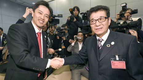 大阪都構想“クロス選”脅し不発 松井知事に市民ドッチラケ