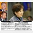 使えるものは利用（小池都知事）、左は上から森会長と二階幹事長（Ｃ）日刊ゲンダイ