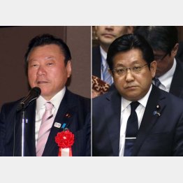 「失言」の桜田前五輪相（左）と「忖度発言」の塚田参院議員（Ｃ）日刊ゲンダイ