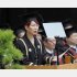 東大の入学式で祝辞を述べる社会学者の上野千鶴子氏（Ｃ）共同通信社
