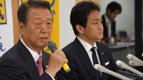 安倍政権打倒、野党再編へ 小沢が核になった重大な意味