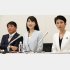 塩村候補（央）の評判はイマイチ（立憲民主党の手塚都連幹事長＝左、蓮舫参議院幹事長＝右）／（Ｃ）日刊ゲンダイ