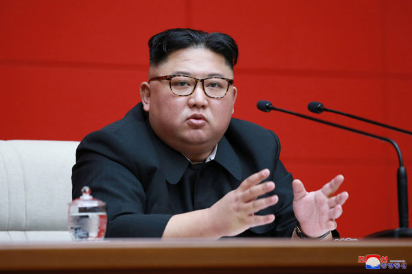 北朝鮮の金正恩・朝鮮労働党委員長（Ｃ）ロイター／ KCNA