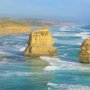 オーストラリア「十二使徒」で見る年間2cm移動する奇形岩