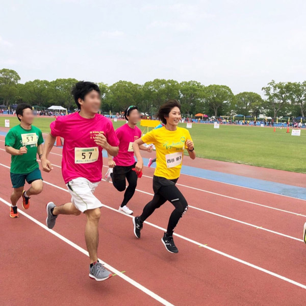豊川リレーマラソンに参加（提供写真）