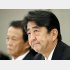 内閣支持率もジワリと後退(C)共同通信社