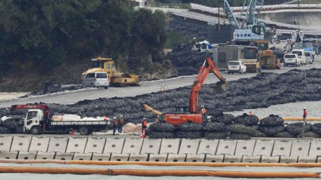 辺野古の工事受注業者が自民3議員へ献金 17年衆院選期間中