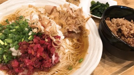 そうめん屋はやし(大井町)想定外の組み合わせで栄養補給