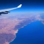 チュニジア特別編 丸い地平線と地中海を望む空からの絶景