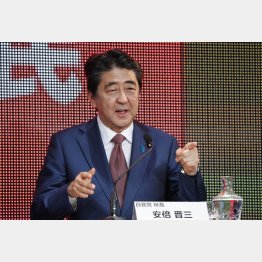 安倍首相は「憲法のあるべき姿」の重視を述べたが…（Ｃ）日刊ゲンダイ