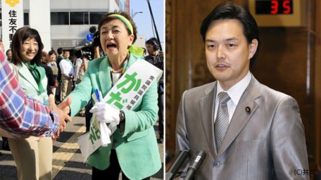 【滋賀】知名度勝る嘉田逃げ切るか ライブ開催二之湯防戦