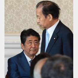 あらゆるニラミを利かせる狭量首相（Ｃ）日刊ゲンダイ